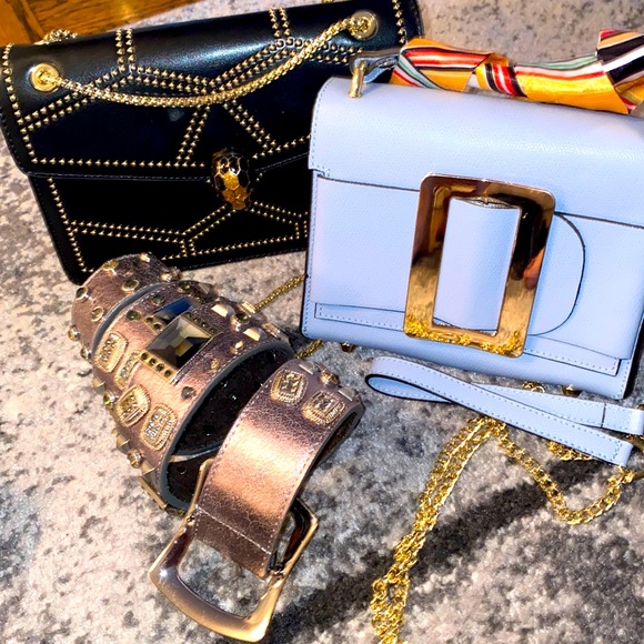 Handbags - Bundle of (2 Bags 2 belt) good conditions items No tags